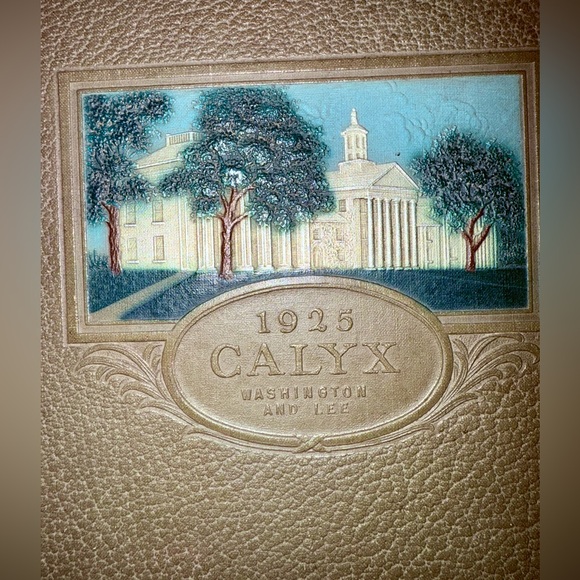 1925 Washington and Lee University Calyx Yearbook with Embossed Cover - Picture 3 of 5